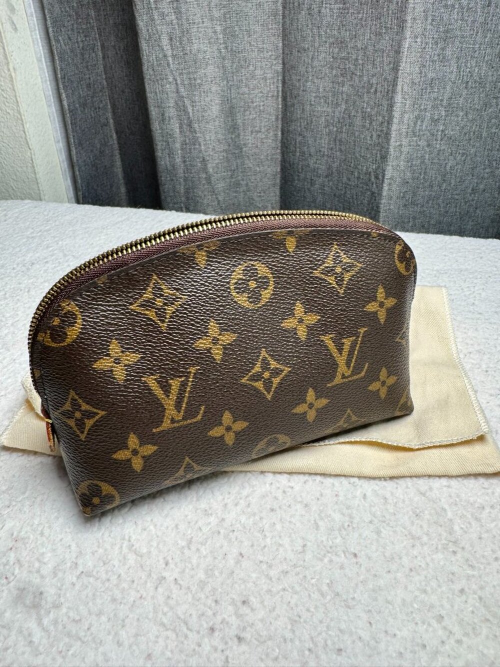 Authentic Louis Vuitton Monogram Cosmetic pouch PM